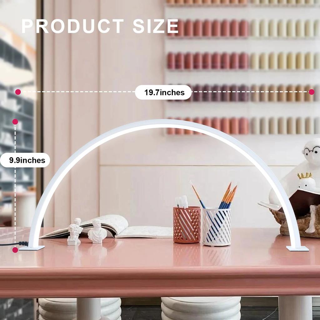 Portable LED Nail & Embroidery Work Light, 10-Level Dimmer by HitMyNeed