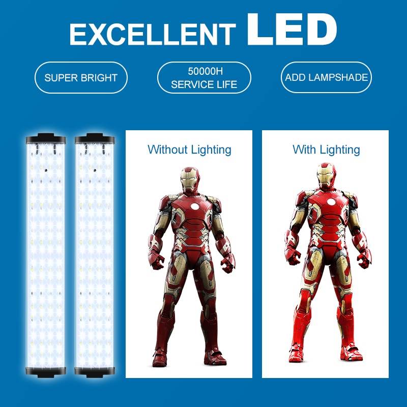 Portable LED Photo Studio Light Box 40 x 40 cm by HitMyNeed
