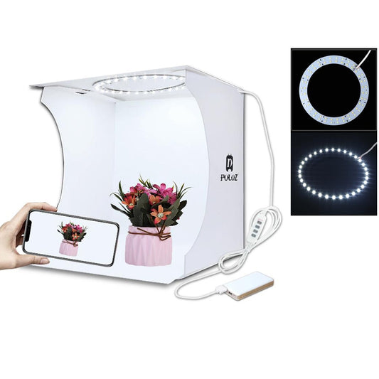 Portable LED Photo Studio Light Box with Backdrops by HitMyNeed