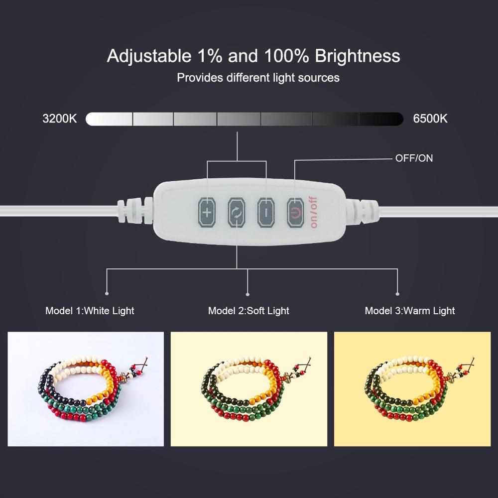 Portable LED Photo Studio Light Box with Backdrops by HitMyNeed