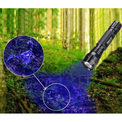 Portable LED UV Flashlight 395nm Black Light Torch by HitMyNeed