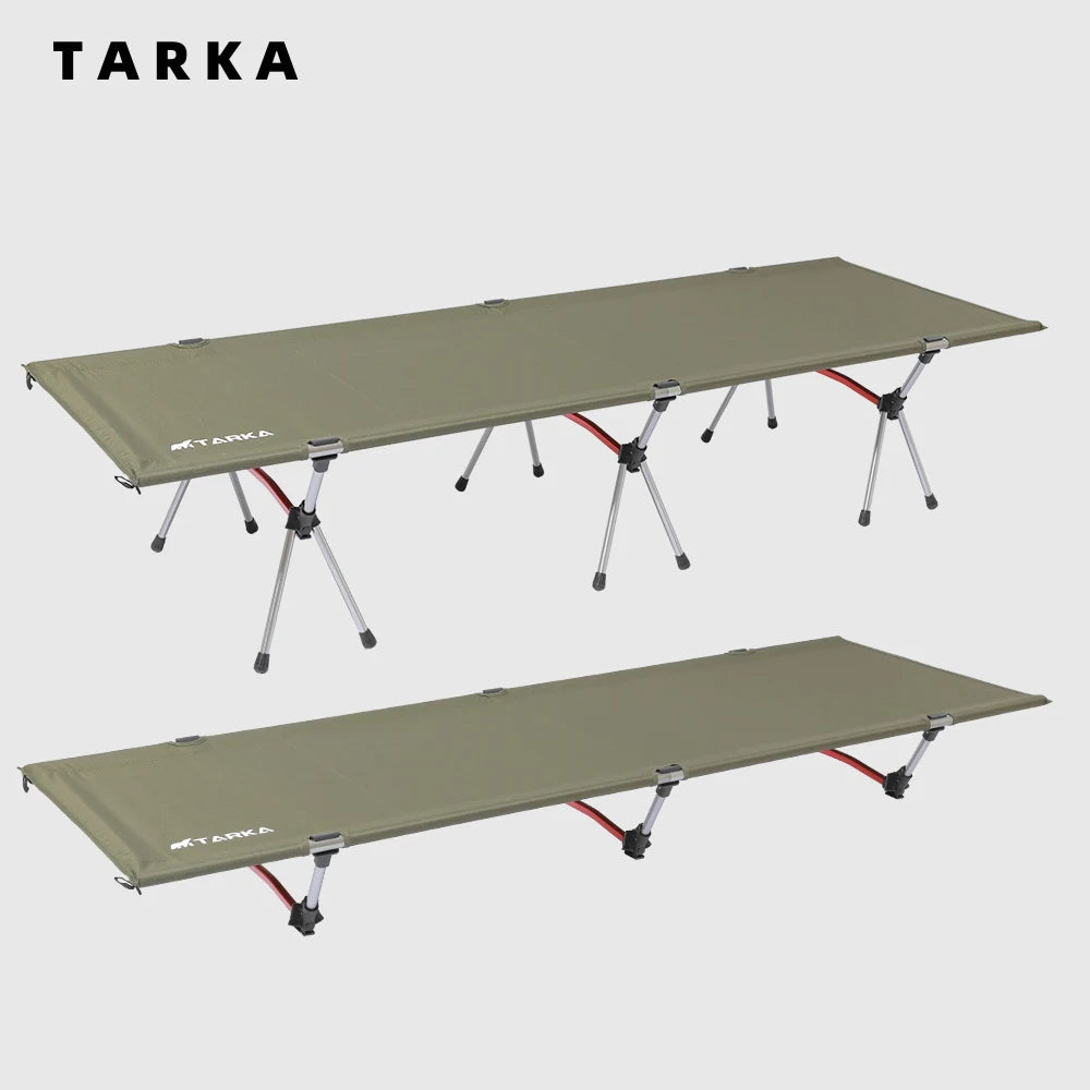 Portable Lightweight Camping Cot with High/Low Setup by HitMyNeed