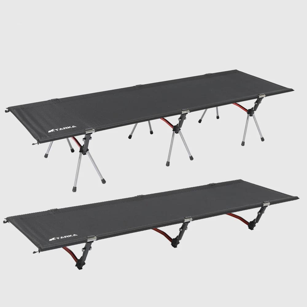 Portable Lightweight Camping Cot with High/Low Setup by HitMyNeed
