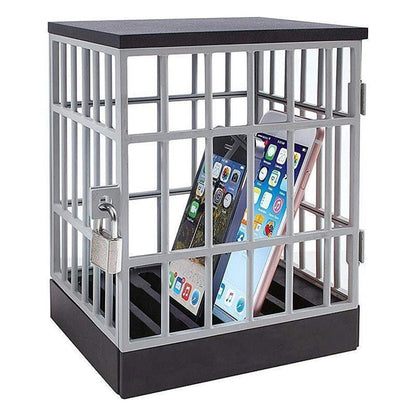 Portable Lock-Up Phone Cage with Lock and Key by HitMyNeed