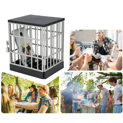Portable Lock-Up Phone Cage with Lock and Key by HitMyNeed