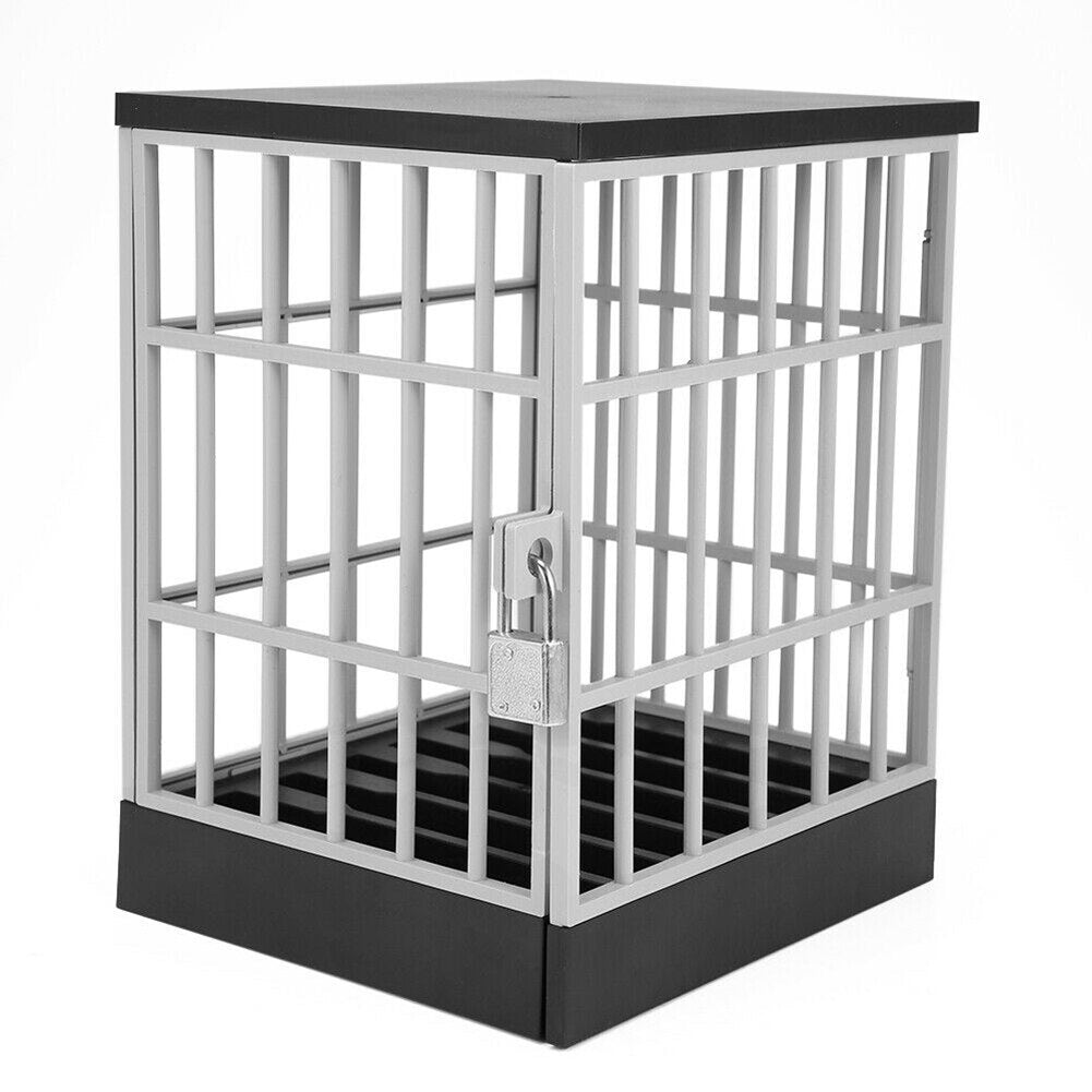 Portable Lock-Up Phone Cage with Lock and Key by HitMyNeed