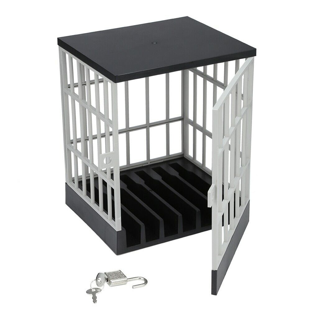 Portable Lock-Up Phone Cage with Lock and Key by HitMyNeed