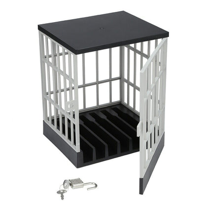 Portable Lock-Up Phone Cage with Lock and Key by HitMyNeed