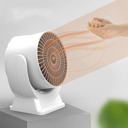 Portable Low-Noise Electric Desktop Heater 650W by HitMyNeed