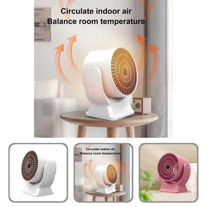 Portable Low-Noise Electric Desktop Heater 650W by HitMyNeed
