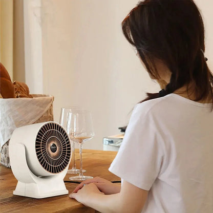 Portable Low-Noise Electric Desktop Heater 650W by HitMyNeed