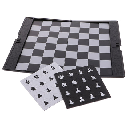 Portable Magnetic Travel Chess Set with Folding Board by HitMyNeed