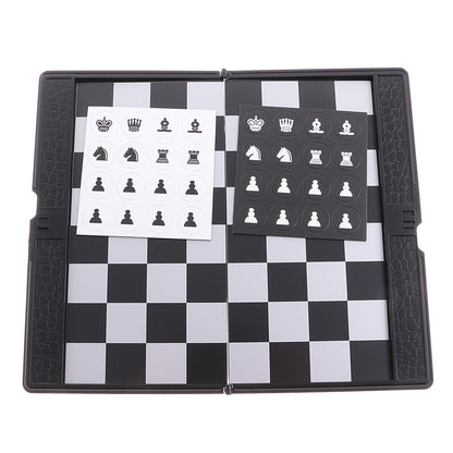 Portable Magnetic Travel Chess Set with Folding Board by HitMyNeed