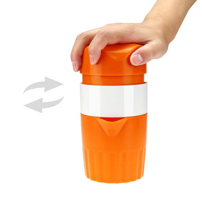 Portable Manual Citrus Juicer and Drink Shaker by HitMyNeed
