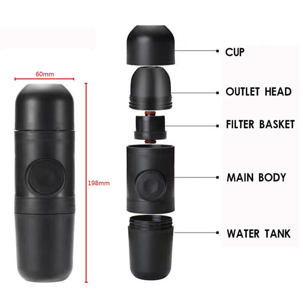 Portable Manual Espresso Maker 80ml by HitMyNeed