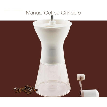 Portable Manual Hand Coffee Grinder, Washable ABS by HitMyNeed