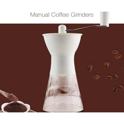 Portable Manual Hand Coffee Grinder, Washable ABS by HitMyNeed