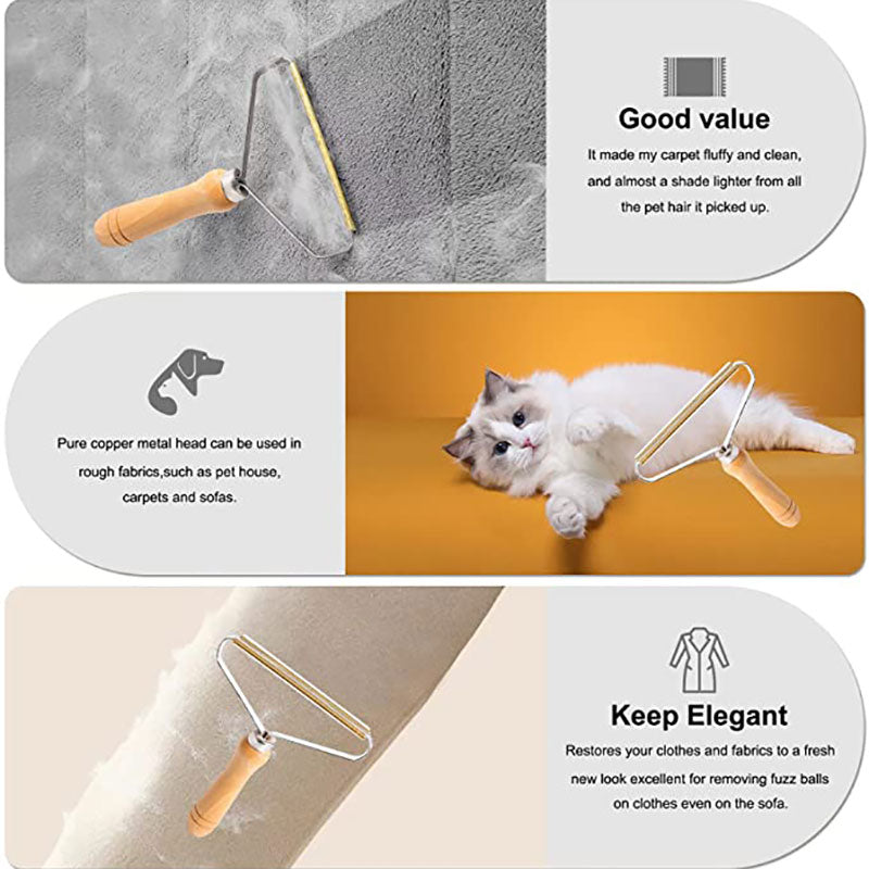 Portable Manual Lint & Pet Hair Remover Tool by HitMyNeed
