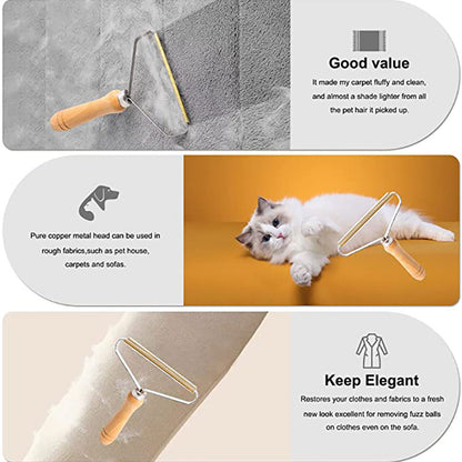 Portable Manual Lint & Pet Hair Remover Tool by HitMyNeed