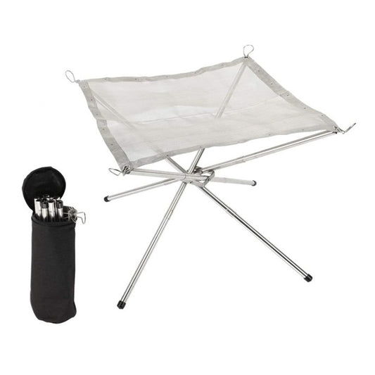 Portable Mesh Fire Pit Campfire Rack by HitMyNeed