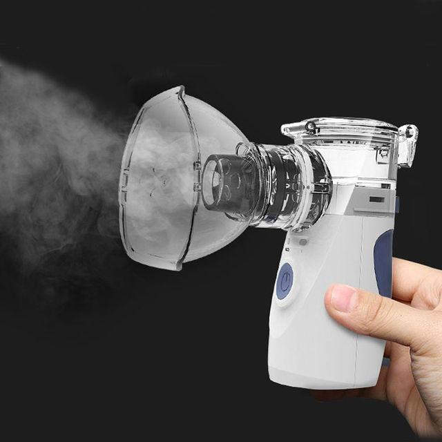 Portable Mesh Nebulizer Inhaler for Adults & Kids by HitMyNeed