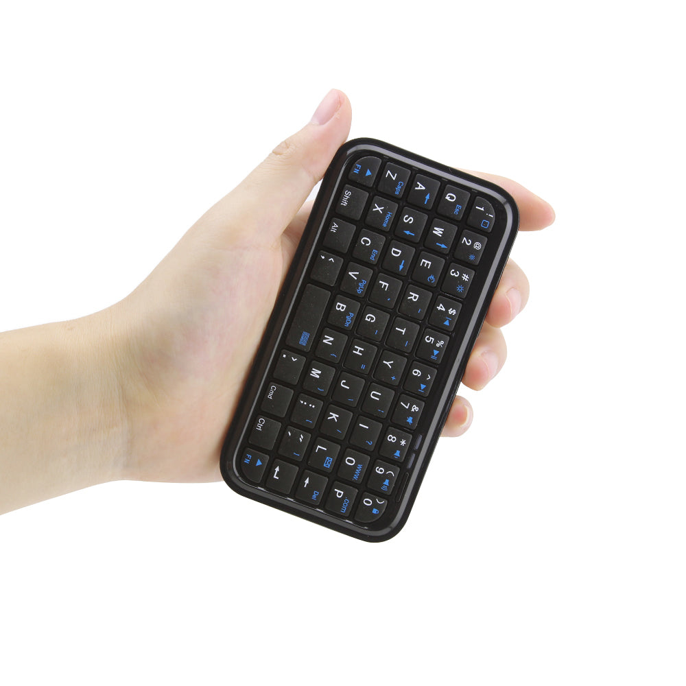 Portable Mini Bluetooth Keyboard with Rechargeable Battery by HitMyNeed