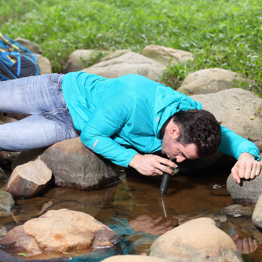 Portable Mini Camping Water Filter Straw by HitMyNeed