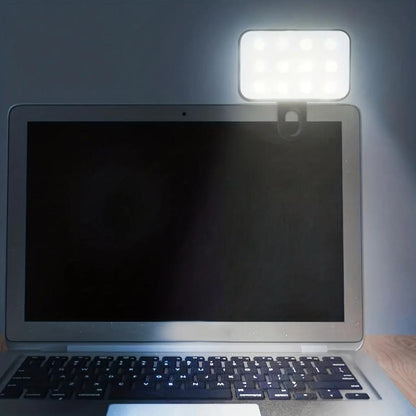 Portable Mini Clip-On Selfie Fill Light 3-Mode by HitMyNeed