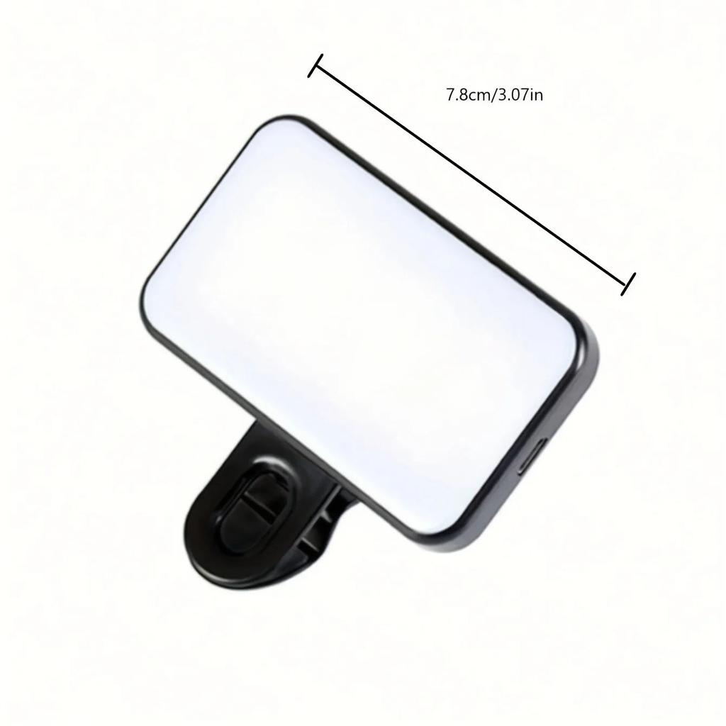 Portable Mini Clip-On Selfie Fill Light 3-Mode by HitMyNeed