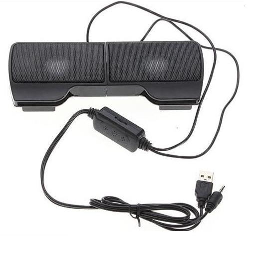 Portable Mini Clip-On USB Laptop Speakers by HitMyNeed