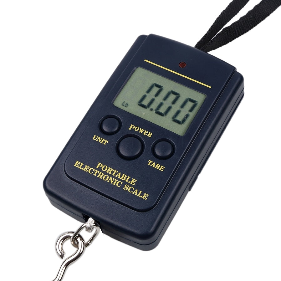 Portable Mini Digital Hook Scale 40kg by HitMyNeed