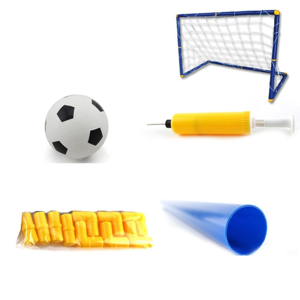 Portable Mini Football Goal Post with Ball & Pump by HitMyNeed