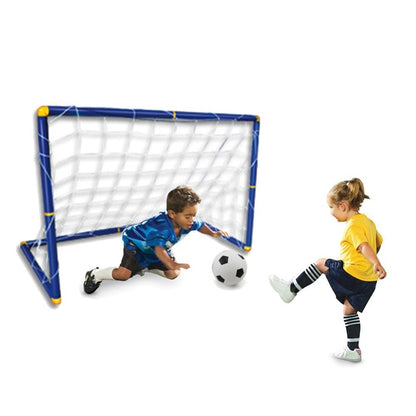 Portable Mini Football Goal Post with Ball & Pump by HitMyNeed