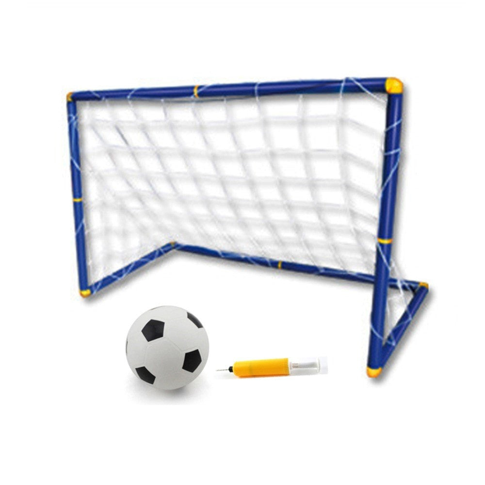 Portable Mini Football Goal Post with Ball & Pump by HitMyNeed