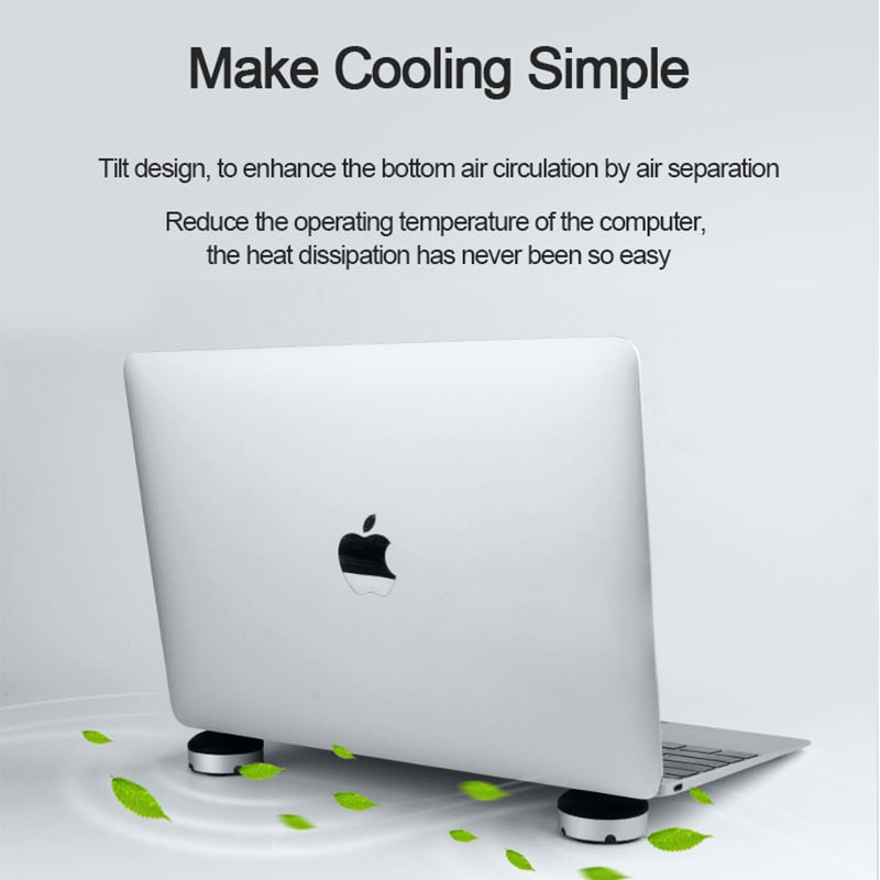Portable Mini Laptop Cooling Stand (2-in-1 Pair) by HitMyNeed