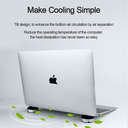 Portable Mini Laptop Cooling Stand (2-in-1 Pair) by HitMyNeed