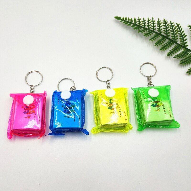 Portable Mini Playing Cards Keychain by HitMyNeed