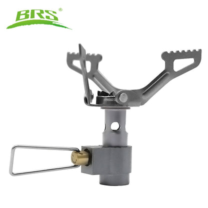 Portable Mini Titanium Gas Stove for Camping by HitMyNeed