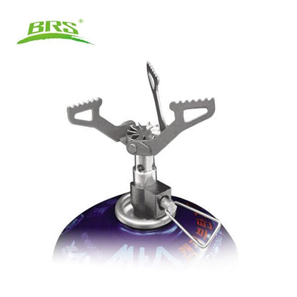 Portable Mini Titanium Gas Stove for Camping by HitMyNeed