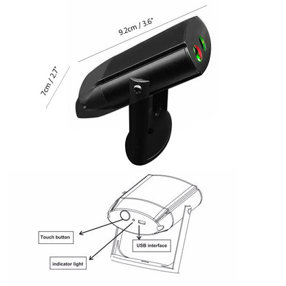 Portable Mini USB Laser Party Light Projector by HitMyNeed