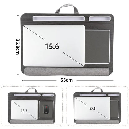 Portable Multi Purpose Laptop Desk with Mouse Pad by HitMyNeed