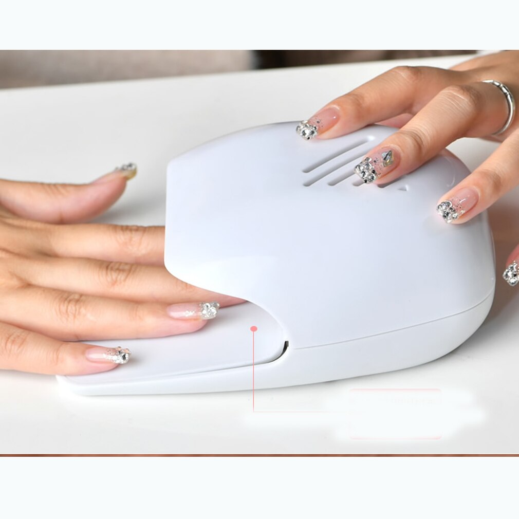 Portable Nail Dryer Fan Battery Powered by HitMyNeed