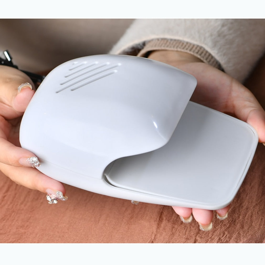 Portable Nail Dryer Fan Battery Powered by HitMyNeed