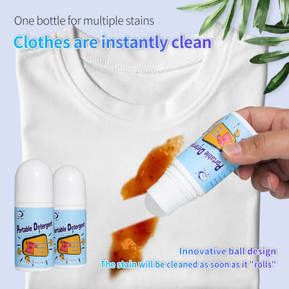 Portable No-Wash Clothes Stain Remover Roller 50ml by HitMyNeed