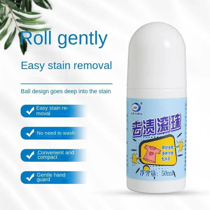 Portable No-Wash Clothes Stain Remover Roller 50ml by HitMyNeed