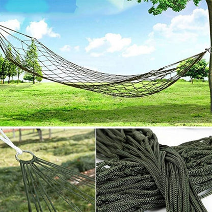 Portable Outdoor Nylon Mesh Hammock 270 x 80 cm by HitMyNeed