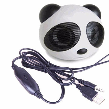 Portable Panda USB Laptop Speaker by HitMyNeed