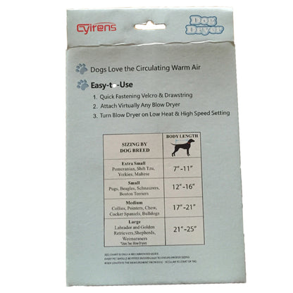 Portable Pet Drying Bag for Dogs and Cats by HitMyNeed