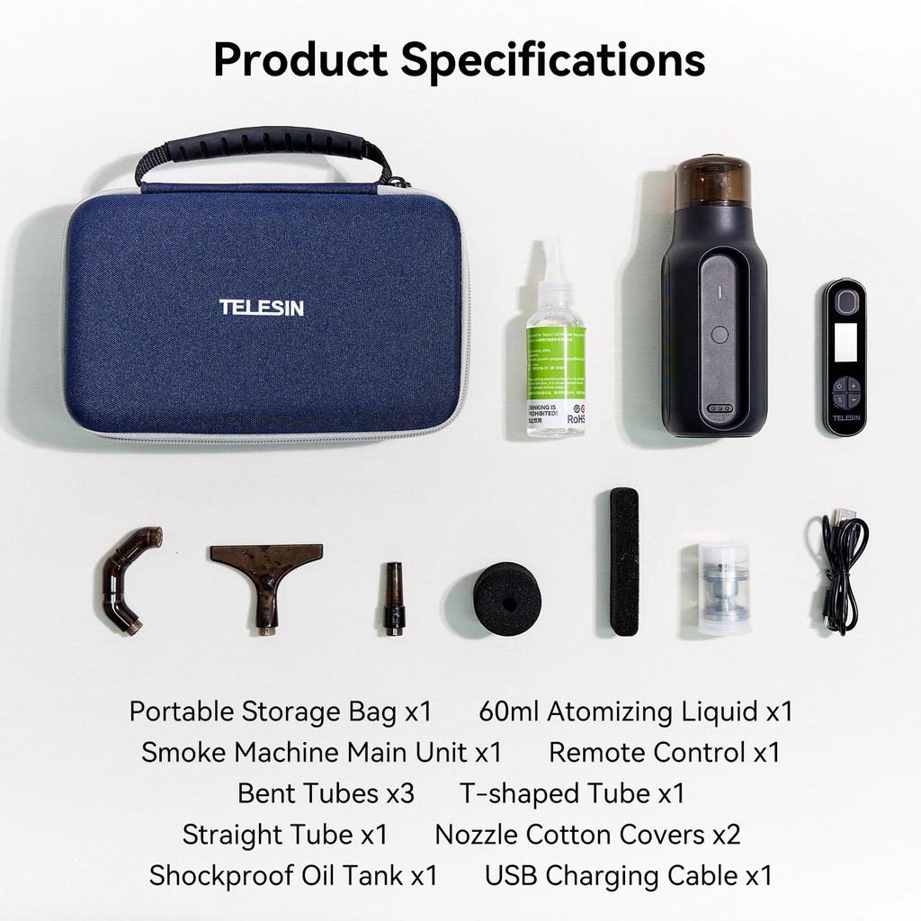 Portable Photography Smoke Machine with Remote Control by HitMyNeed