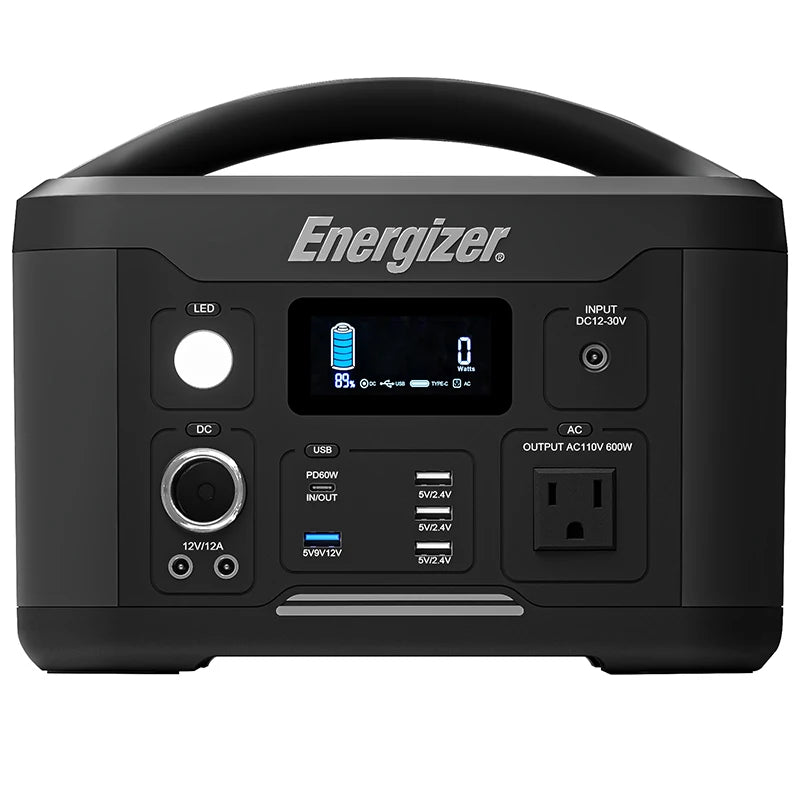 Portable Power Station 626Wh 600W Solar Generator by HitMyNeed